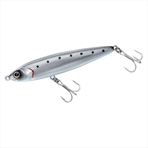 Daiwa Seabass Hunter Z 95F Fishing Lure - Chart Head Plated Sardine, Floating, 3.7" For Saltwater Bass