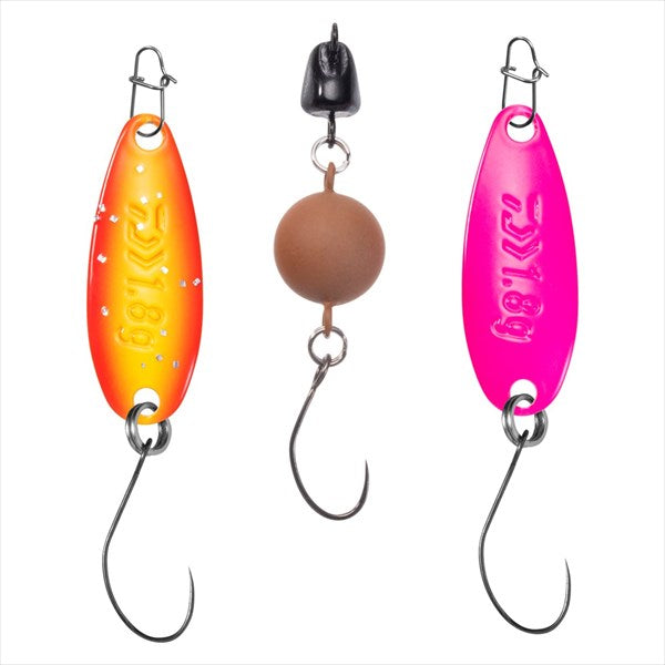 Daiwa Trout Lure Masu-no-Try Set S Almond