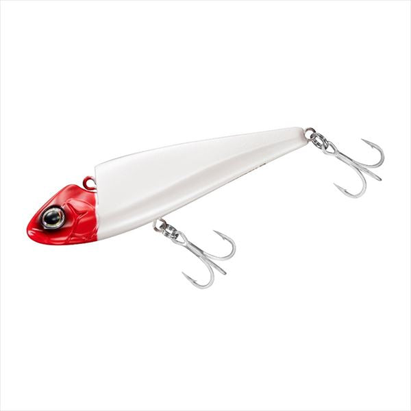 Daiwa Seabass Lure Morethan Veryroll 70S Pearl Red Head