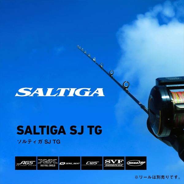 Daiwa Jigging Rod Saltiga SJ TG 58B-2 (Baitcasting 1 piece)