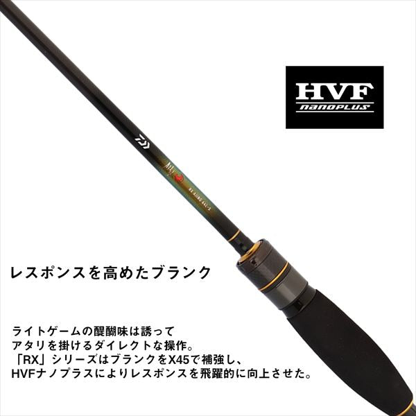 Daiwa UL Fishing Rod Gekkabijin RX Ajing 710ML-T (Spinning 2 piece)