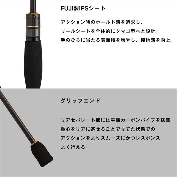 Daiwa UL Fishing Rod Gekkabijin RX 75L-T (Spinning 2 piece)