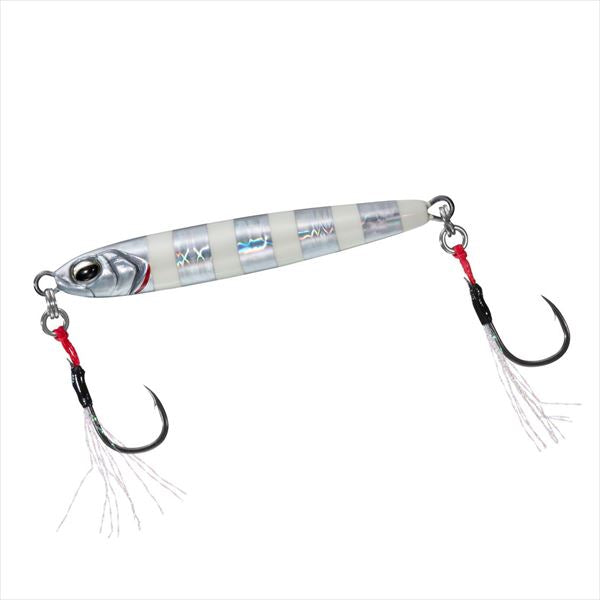 Daiwa Metal Jig Fishing Lure – Zebra Glow Pattern For Saltwater & Freshwater Jigging - View #9