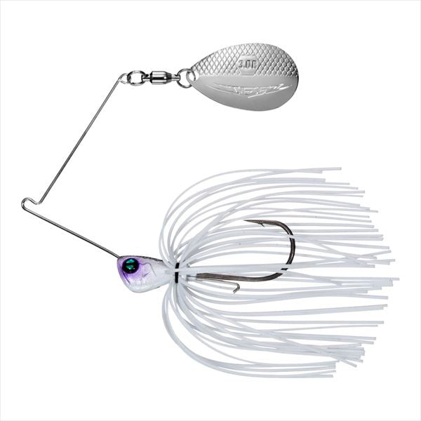 Daiwa Spinnerbait Steez Igla 3/16oz Type Indiana Silver White