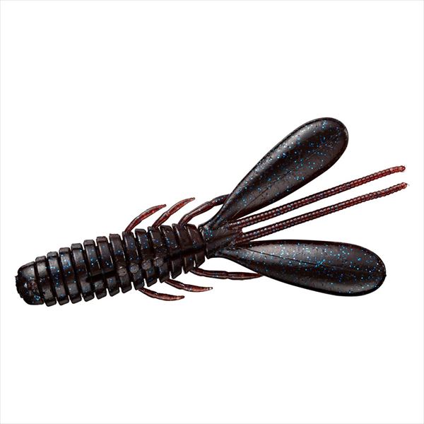 Daiwa Worm Move Hog 2.3inch Scuppernon Blue Flake