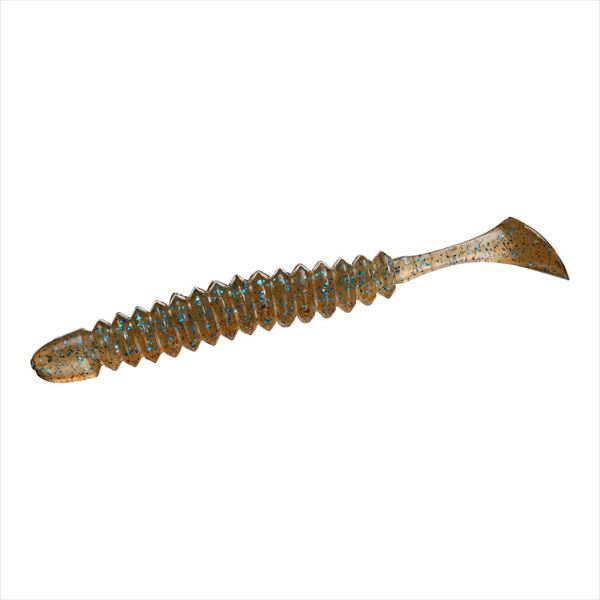 Daiwa Worm HRF Shad 2.6inch Dark Cinnamon Blue