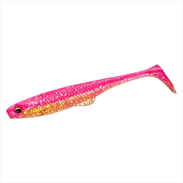 Daiwa Worm FJ Duckfin Shad 3.5inch Pink Gold