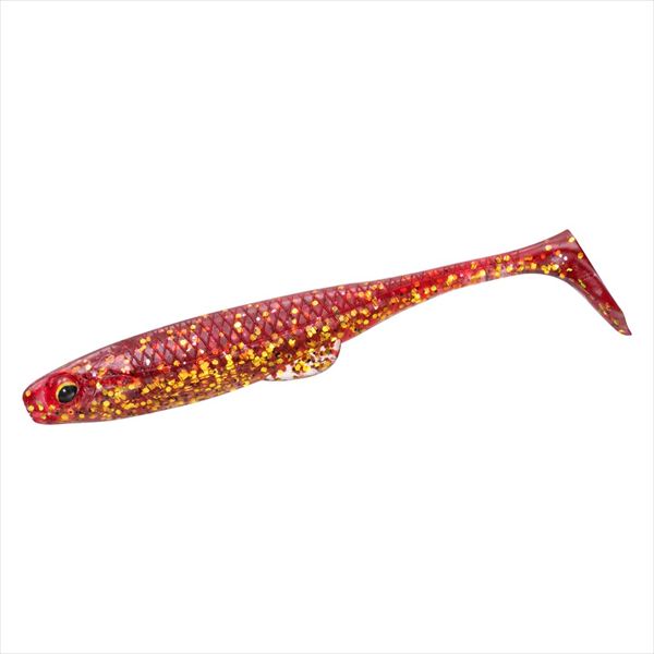 Daiwa Worm FJ Duckfin Shad 4.2inch Flounder Burning
