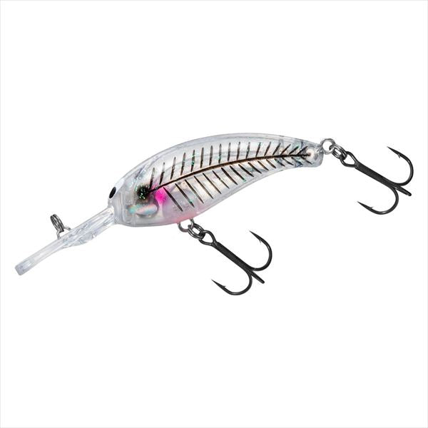 Daiwa Bass Lure Chibi Fuku Shad 2 Translucent Glass Cat