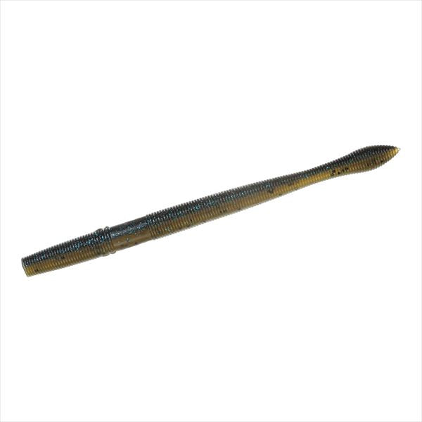 Daiwa Worm Steez Neko Fat 5.3inch Green Pumpkin Black Blue Flake