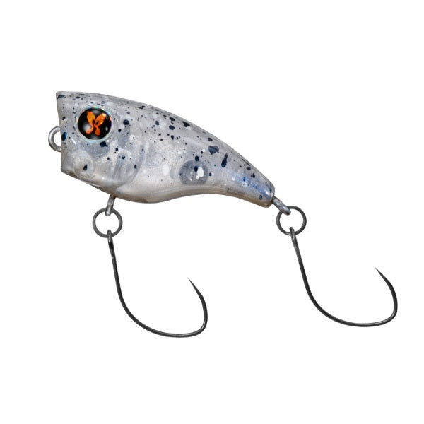 Daiwa Trout Plug Presso Ratllin' Poppin' Bug Clear Sesame Salt Line