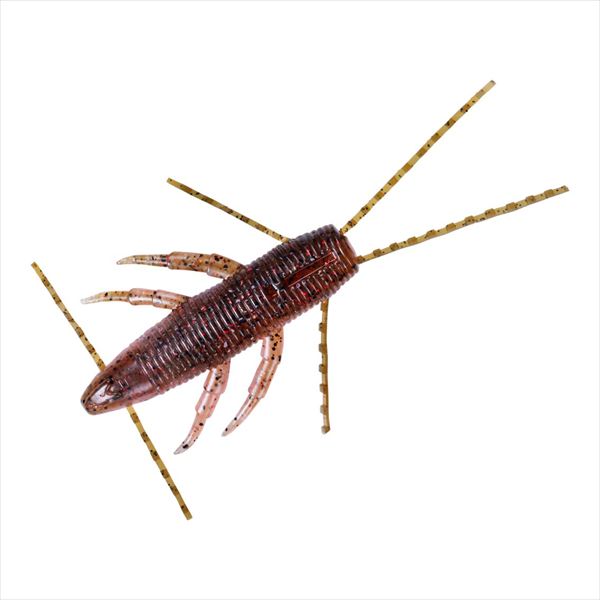 Daiwa Worm Steez Bramo 2.4inch Green Pumpkin Pink