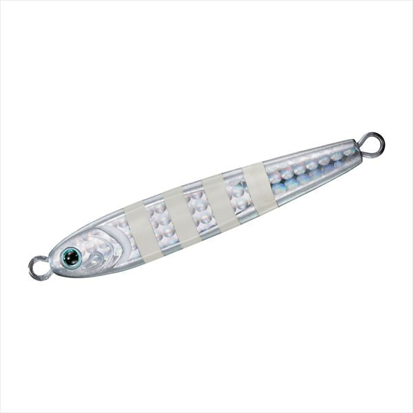 Daiwa Metal Jig TG Bait 210 3D Silver Zebra Glow
