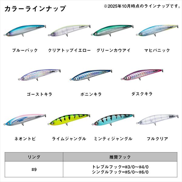 Daiwa Offshore Plug Saltiga Cuddler 200F Full Clear