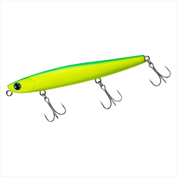 Daiwa Seabass Lure Morethan Switch Hitter DH 128S Ratlin Matte Lime Chart