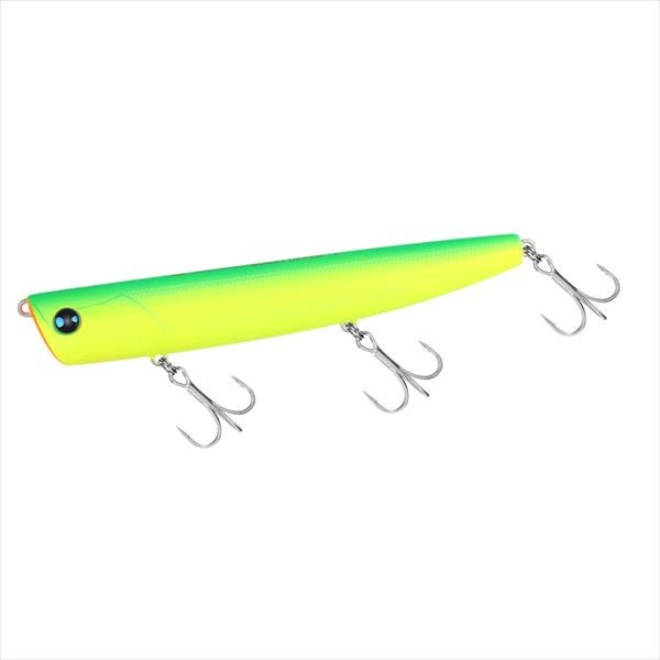Daiwa Seabass Lure Morethan Burst Upper 110F Ratlin Matte Lime Chart