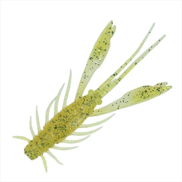 Daiwa Worm Silver Wolf Urban Shrimp 2.4inch Lemongrass UV