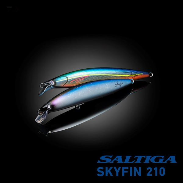 Daiwa Rockshore Plug Saltiga Skyfin 210 Dark matter
