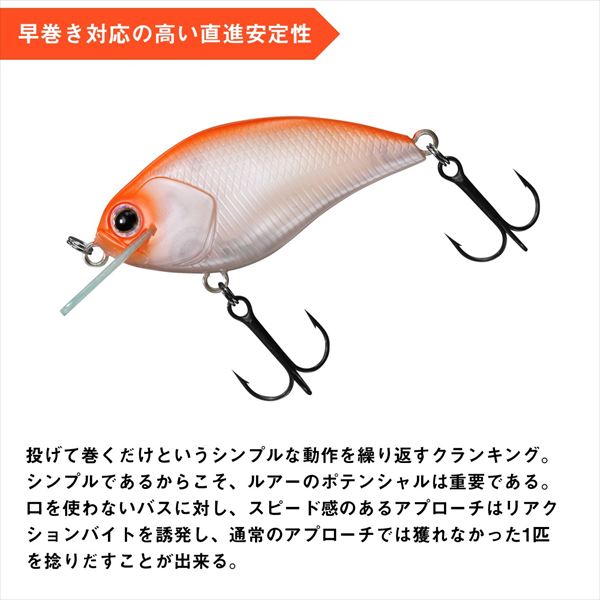 Daiwa Crankbait Steez Square 100 Holo-Citrus