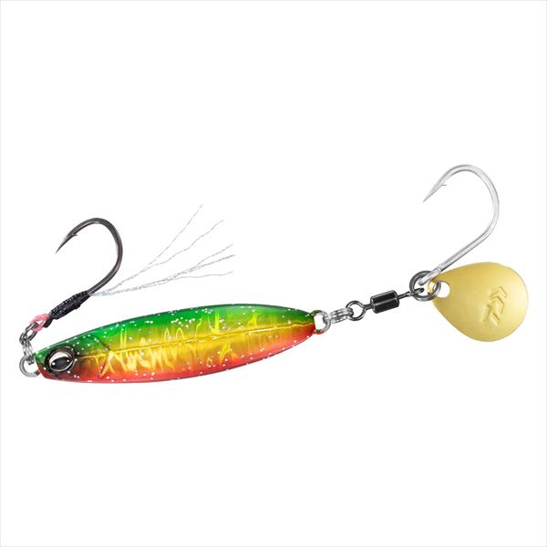 Daiwa Samurai Jig R Spin 40g UV Red-Belly Green/Gold