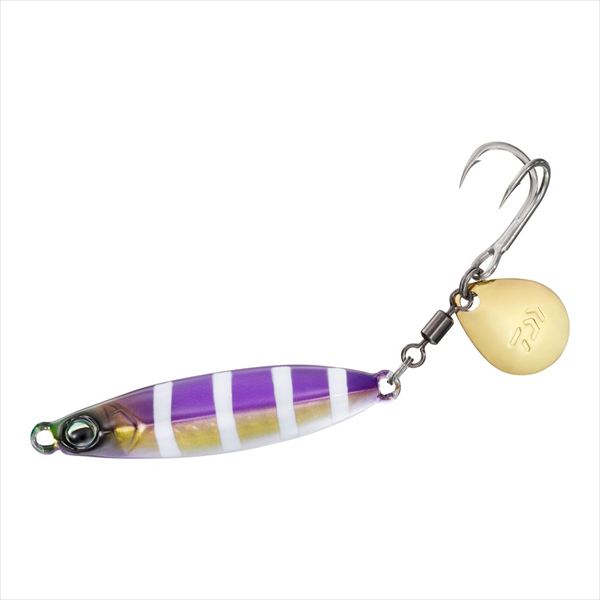 Daiwa Samurai Jig R Spin Double hook 40g UV Purple Green/Gold