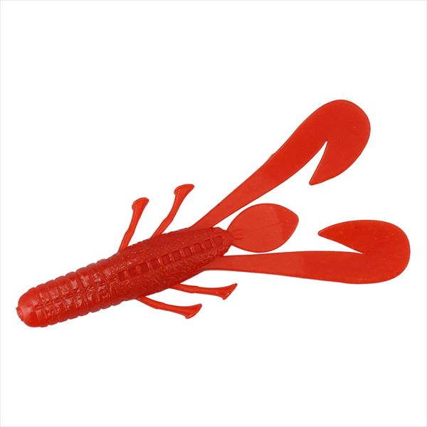 Daiwa Worm HRF GR Craw 3.5inch Matte Red