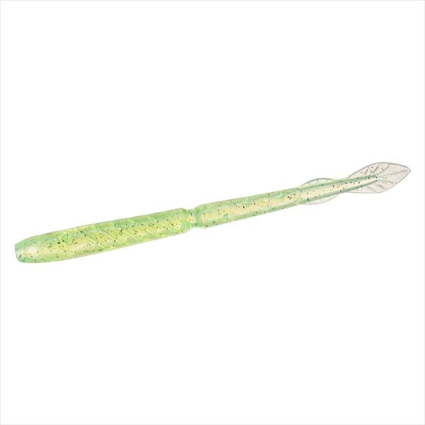 Daiwa Worm Gekkabijin Hedge 2.5inch Clear Lime Chart