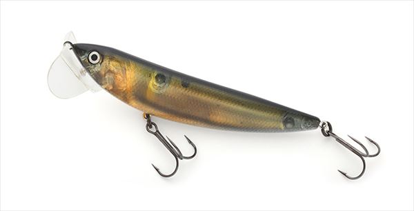 Imakatsu Bass Lure LOT BT100 3D Realism #901 3DR Ayu (Gold FP)