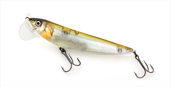 Imakatsu Bass Lure LOT BT100 3D Realism #904 3DR Real Wakasagi (Silver FP)