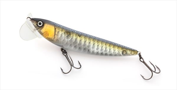 Imakatsu Bass Lure LOT BT100 3D Realism #908 Silver Gray Arowana (Silver FP)