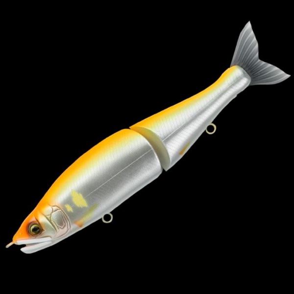 bass craft lures Gan Craft Bass Lure Jointed Claw Magnum 230SS #05 Kinokuni Orange