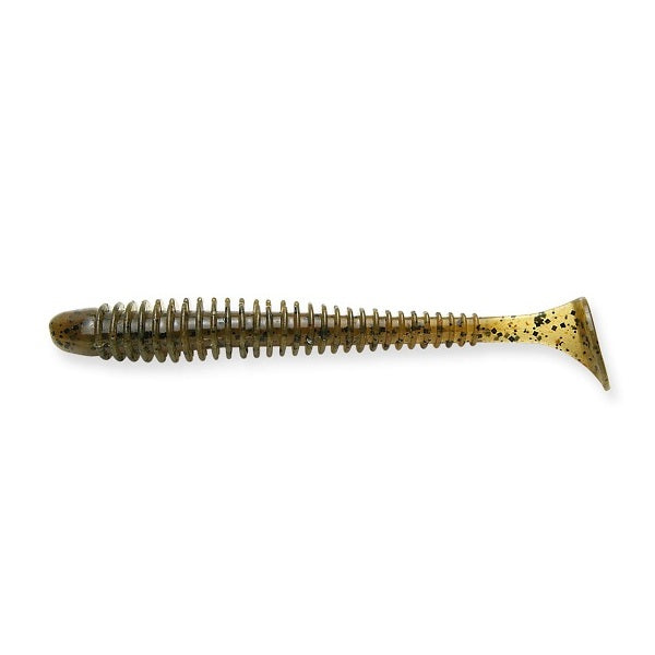 Keitech Worm Swing Impact 3inch #101 Green Pumpkin Pepper