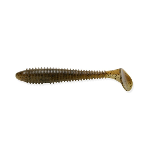 Keitech Worm Swing Impact Fat 3.3inch #101 Green Pumpkin Pepper