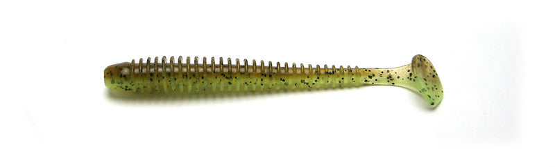 Keitech Worm Swing Impact 2.5inch #401 Green Pumpkin Chart