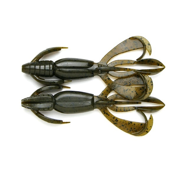Keitech Worm Crazy Flapper 2.4inch #101 Green Pumpkin Pepper