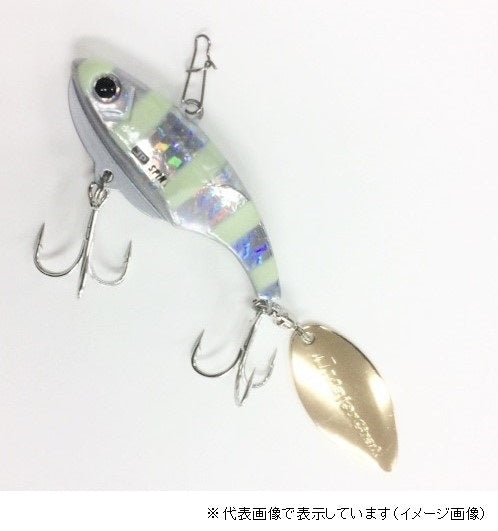 Major Craft Jig Para Spin JPSPIN-30g #007 Zebra Glow