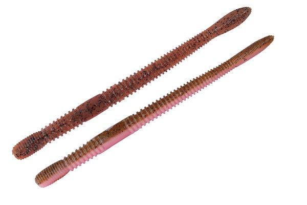 O.S.P Worm DoLive Crawler 3.5inch Green Pumpkin/Pink TW148