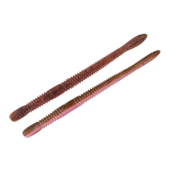 O.S.P Worm DoLive Crawler 4.5inch TW148 Green Pumpkin/Pink