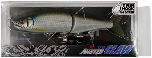 Gan Craft Seabass Lure Jointed Claw 178F #T-10 EC Matt Bora