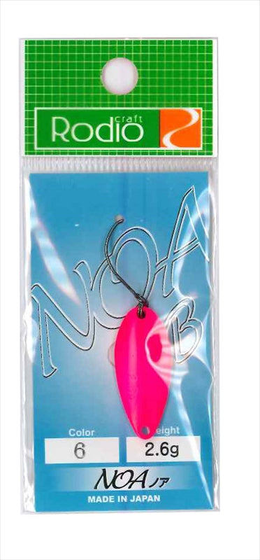 Rodio Craft Spoon Noa-B 2.6g #6 Fluorescent Pink