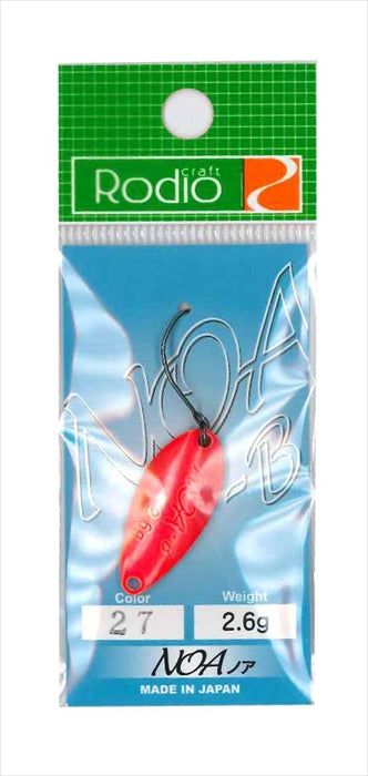 Rodio Craft Spoon Noa-B 2.6g #27 Fluorescent R/Gold