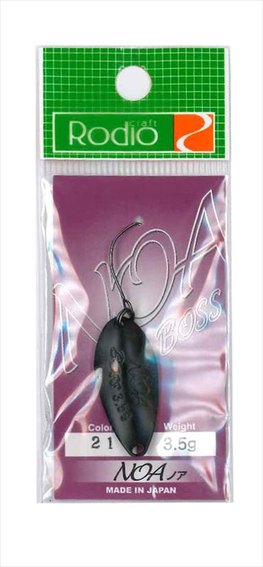 Rodio Craft Spoon Noa-B 3.5g #21 Black (Matte)