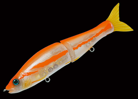 Gan Craft Bass Lure Jointed Claw Kai 148F #05 Kinokuni Orange