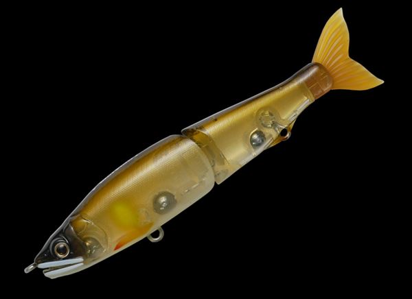 Gan Craft Bass Lure Jointed Claw 128F #22 Golden Ayu