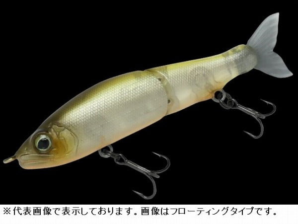 Gan Craft Bass Lure Jointed Claw 70S #04 Natural Ghost Bait
