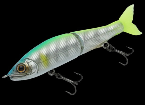 Gan Craft Bass Lure Jointed Claw 70F #05 Blue Head Chart Ayu