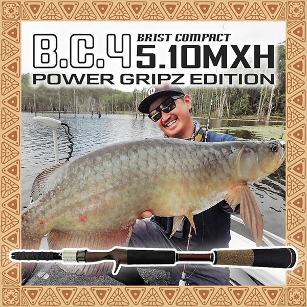 Fishman Travel Rod BC4 5.10MXH Power Grip Edition (Baitcasting 4 piece)