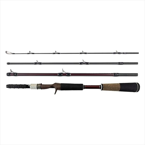 Fishman Travel Rod BC4 5.10XH Power Grip Edition (Baitcasting 4 piece)