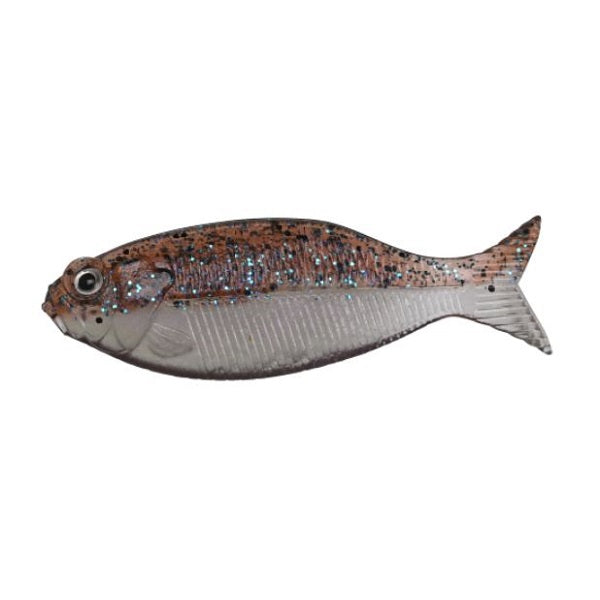Dstyle Worm Gilluula 2.5inch Cinnamon Blue Shad