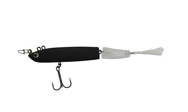 bass lure silhouette dstyle Bass Lure Ichirin 70F Silhouette Black